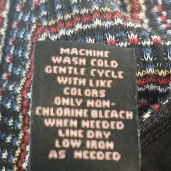 Signature By Robbie Bee Women's Fit And Flair Chevron Print Dress Size XL - Picture 9 of 9